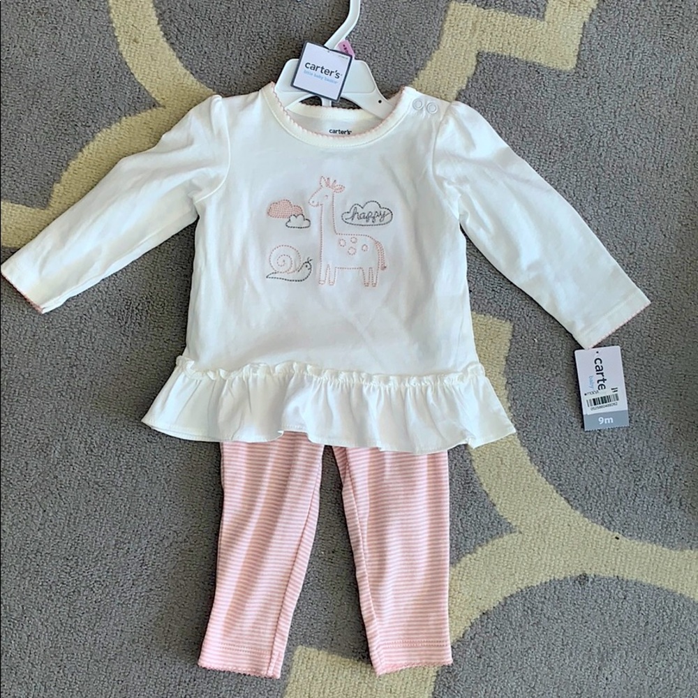 Pants and shirt set for Baby Girl 9M
